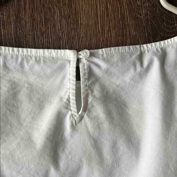 Talbots White Ruffle Trim Top - Picture 8 of 8